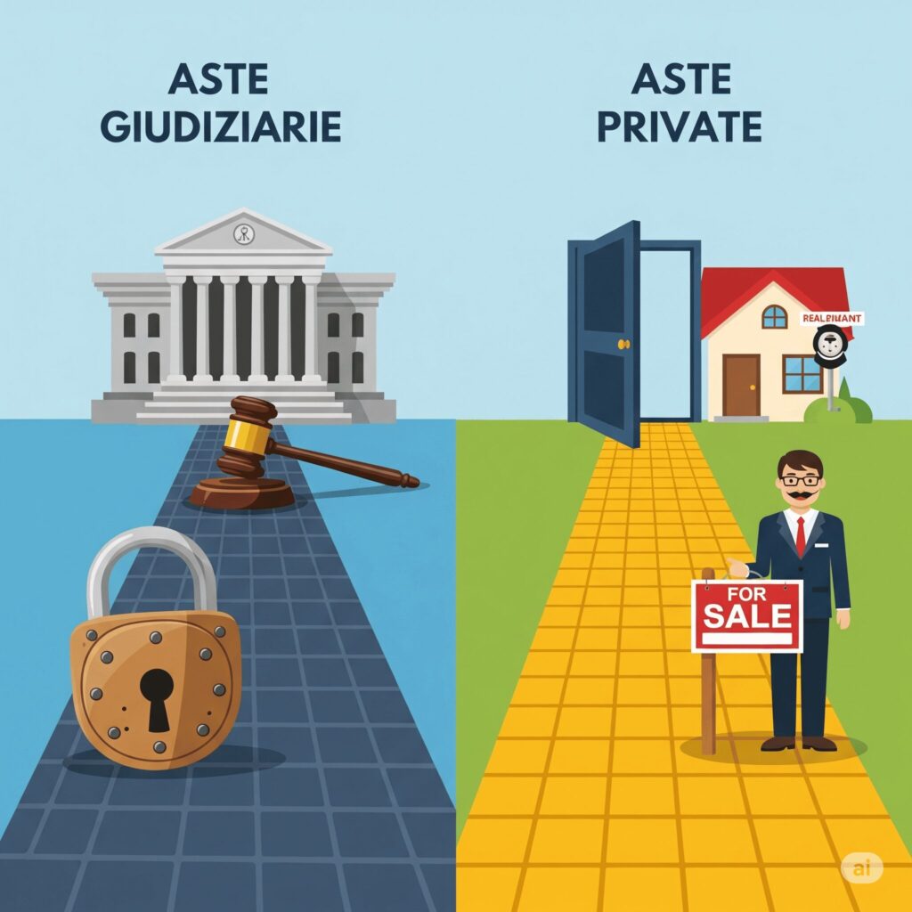 aste giudiziarie aste private